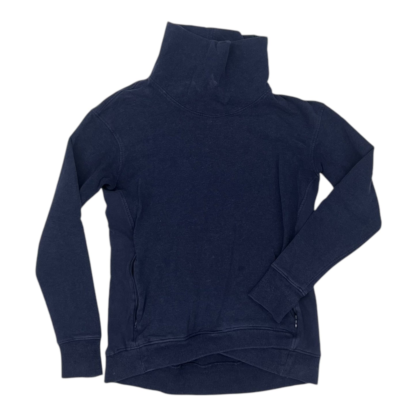 Athletic Sweatshirt Collar By 90 Degrees By Reflex In Blue, Size:S