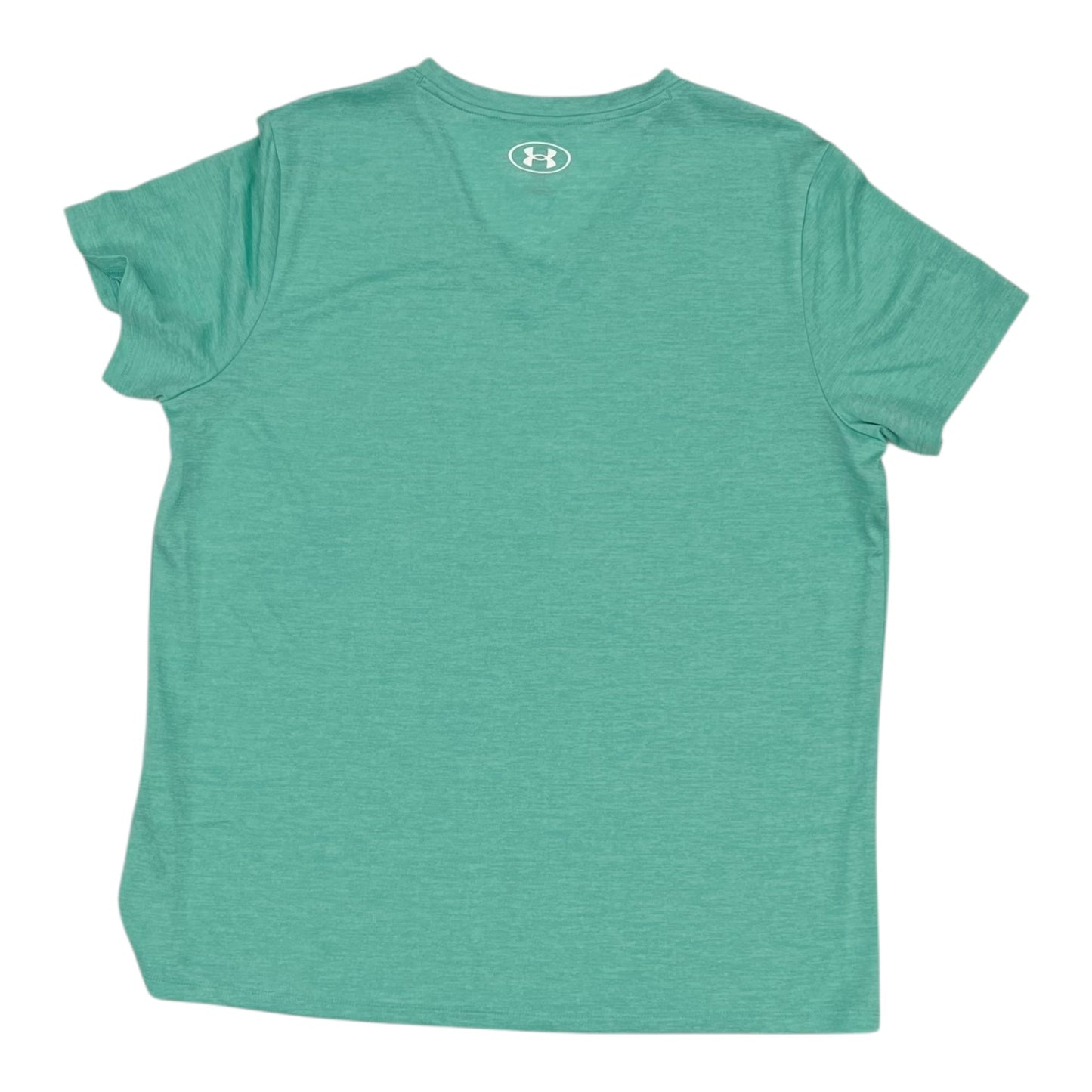 Athletic Top Ss By Under Armour In Aqua, Size:L