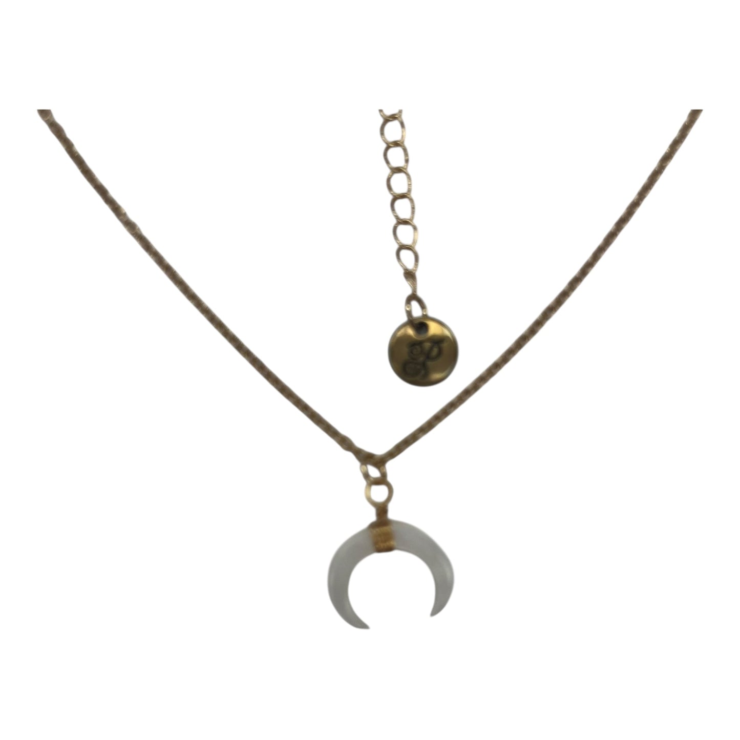 Necklace Charm By Plunder In White