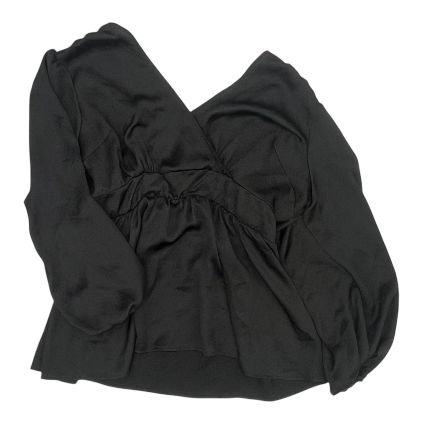 Blouse Ls By Torrid In Black, Size:1X
