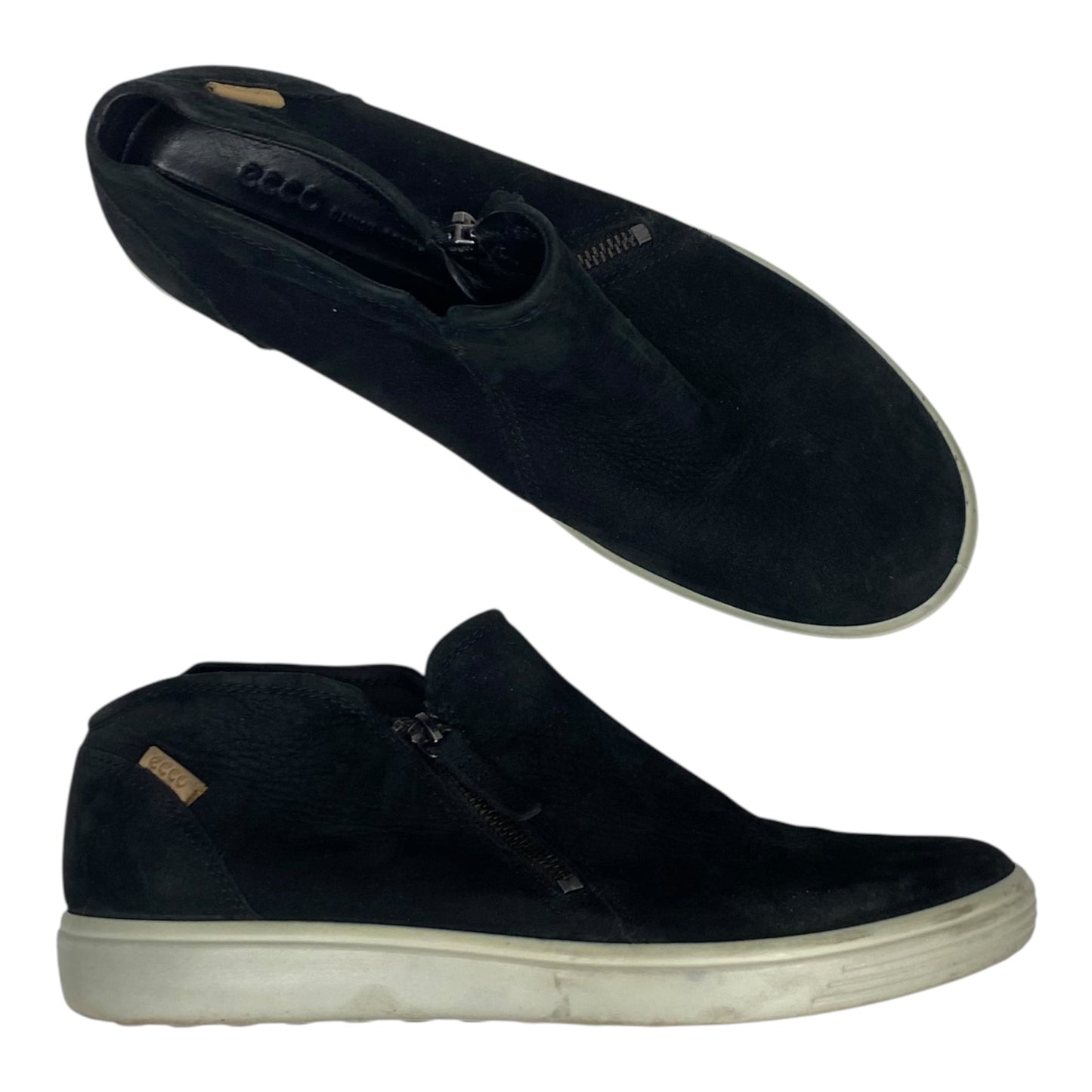 Shoes Flats By Ecco In Black, Size:10.5