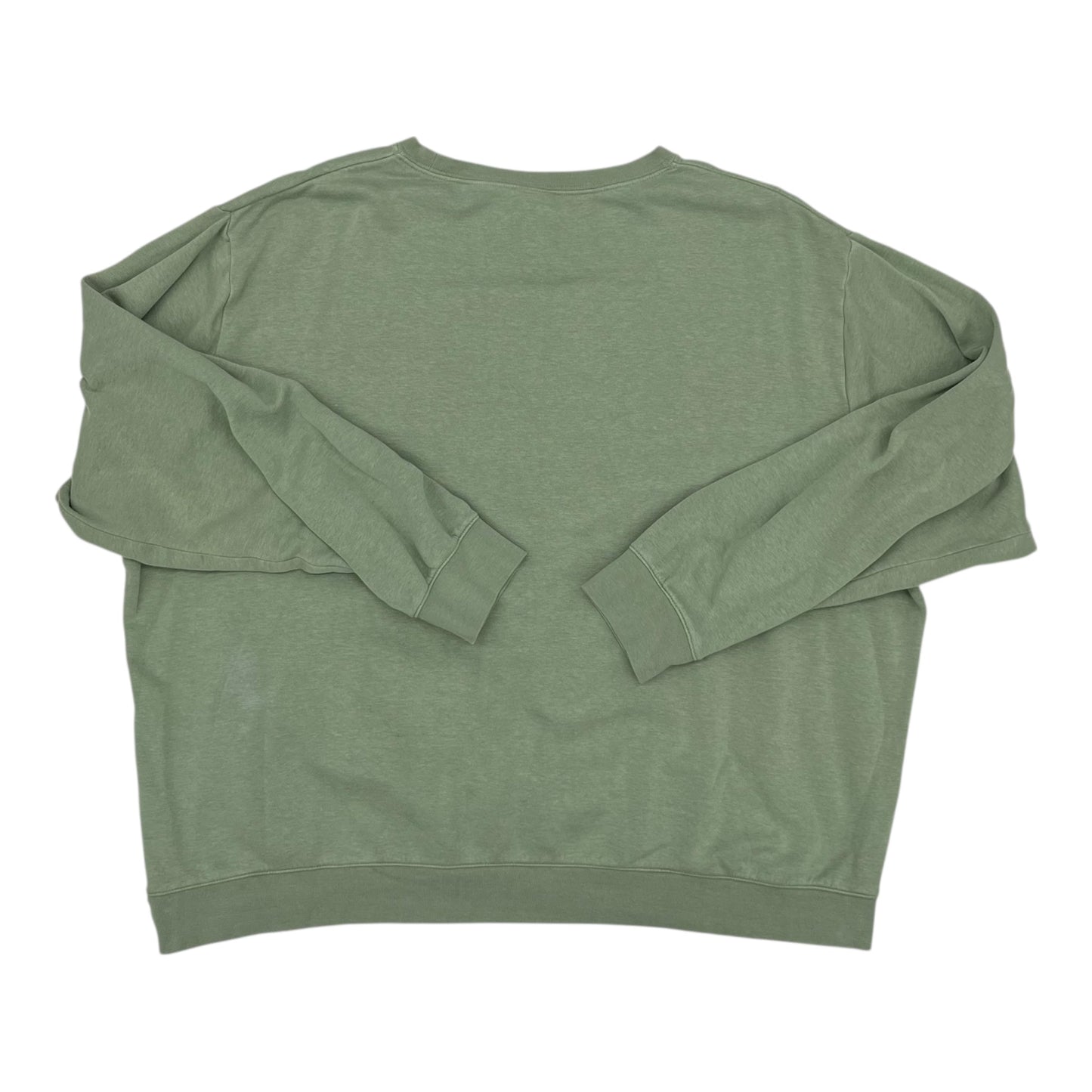 Athletic Sweatshirt Crewneck By Nike Apparel In Green, Size:Xxl