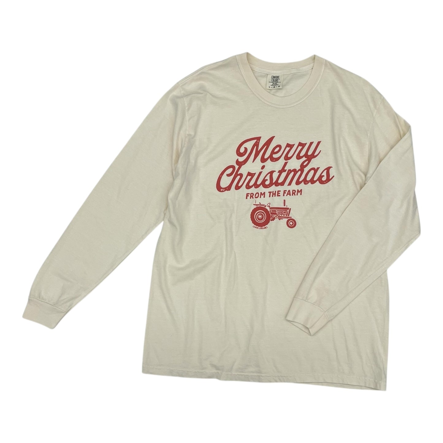 Top Ls By Comfort Colors In Tan, Size:L