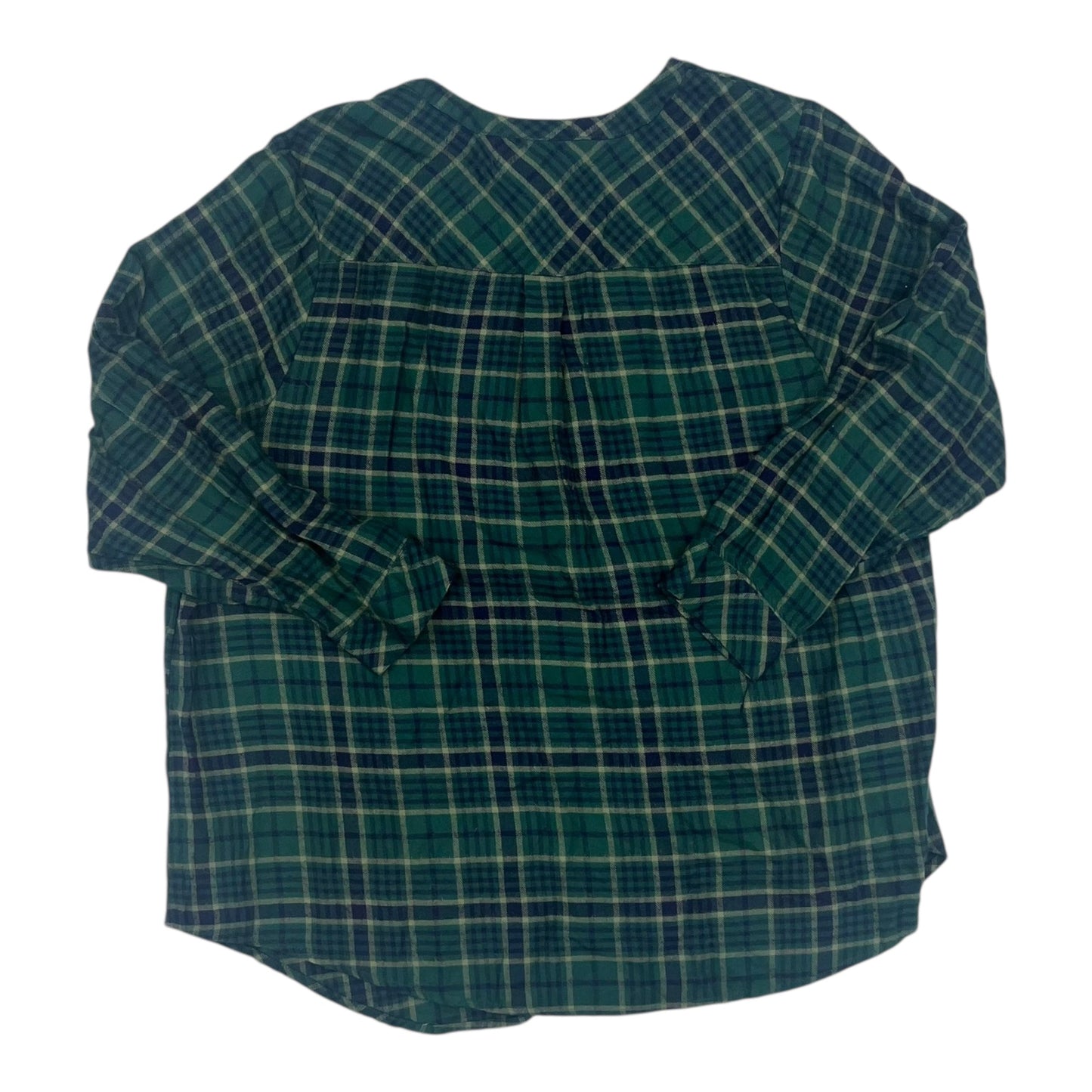 Top Ls By Torrid In Blue & Green, Size:3X