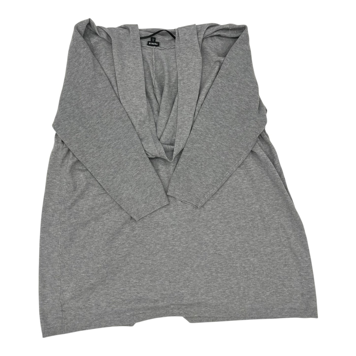 Cardigan By Torrid In Grey, Size:5