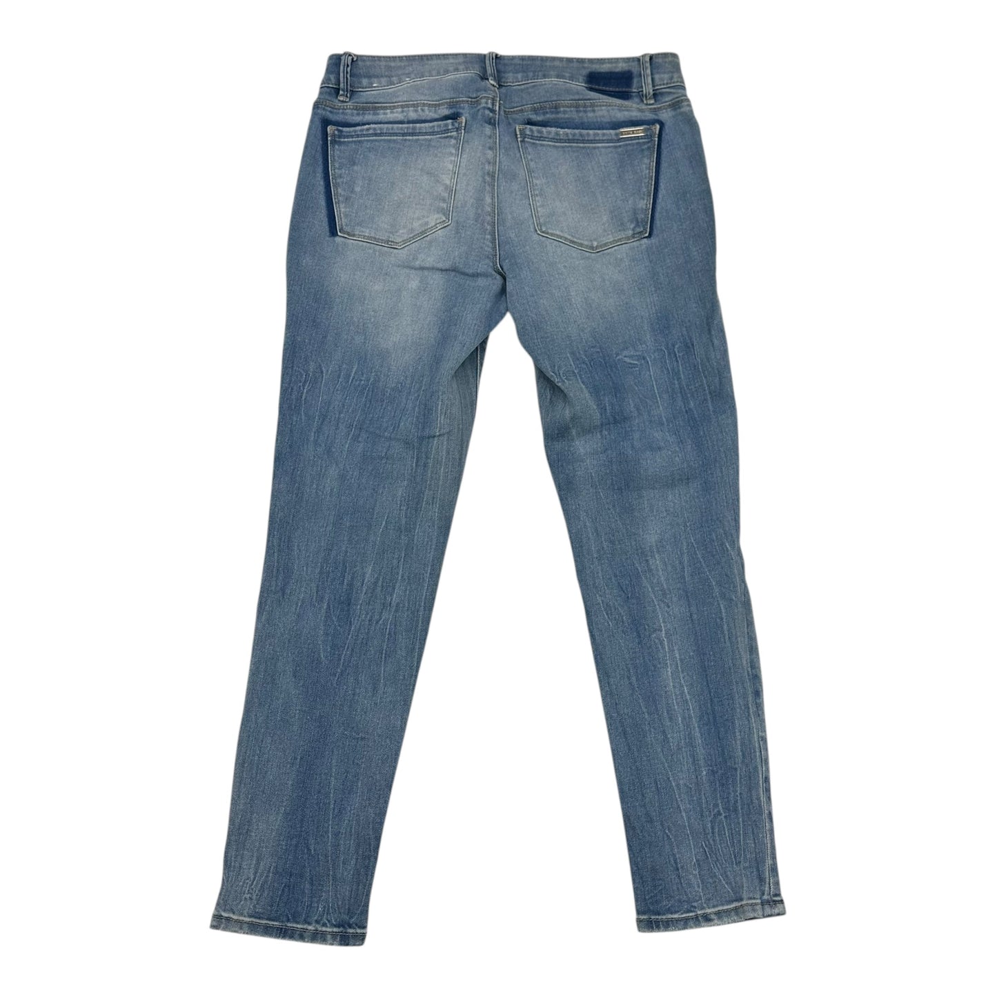 Jeans Skinny By White House Black Market In Blue Denim, Size:8