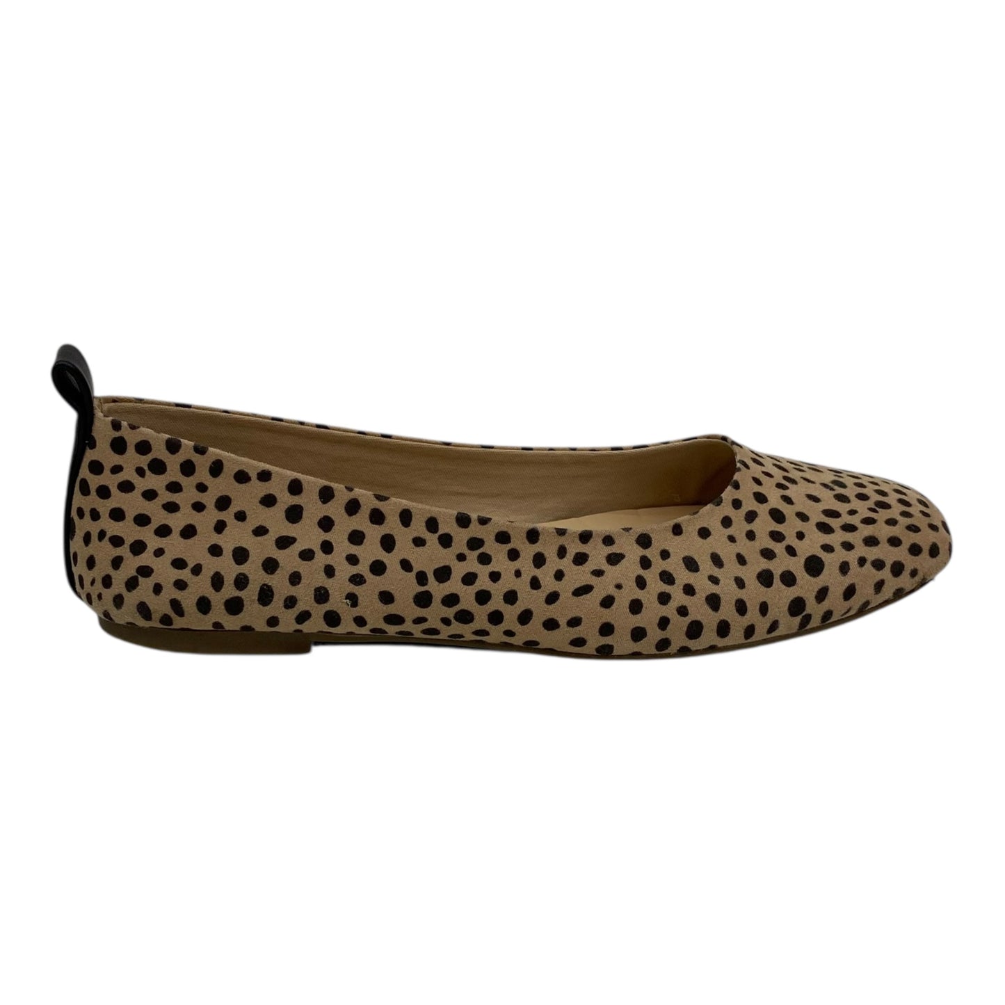Shoes Flats By Universal Thread In Animal Print, Size:9