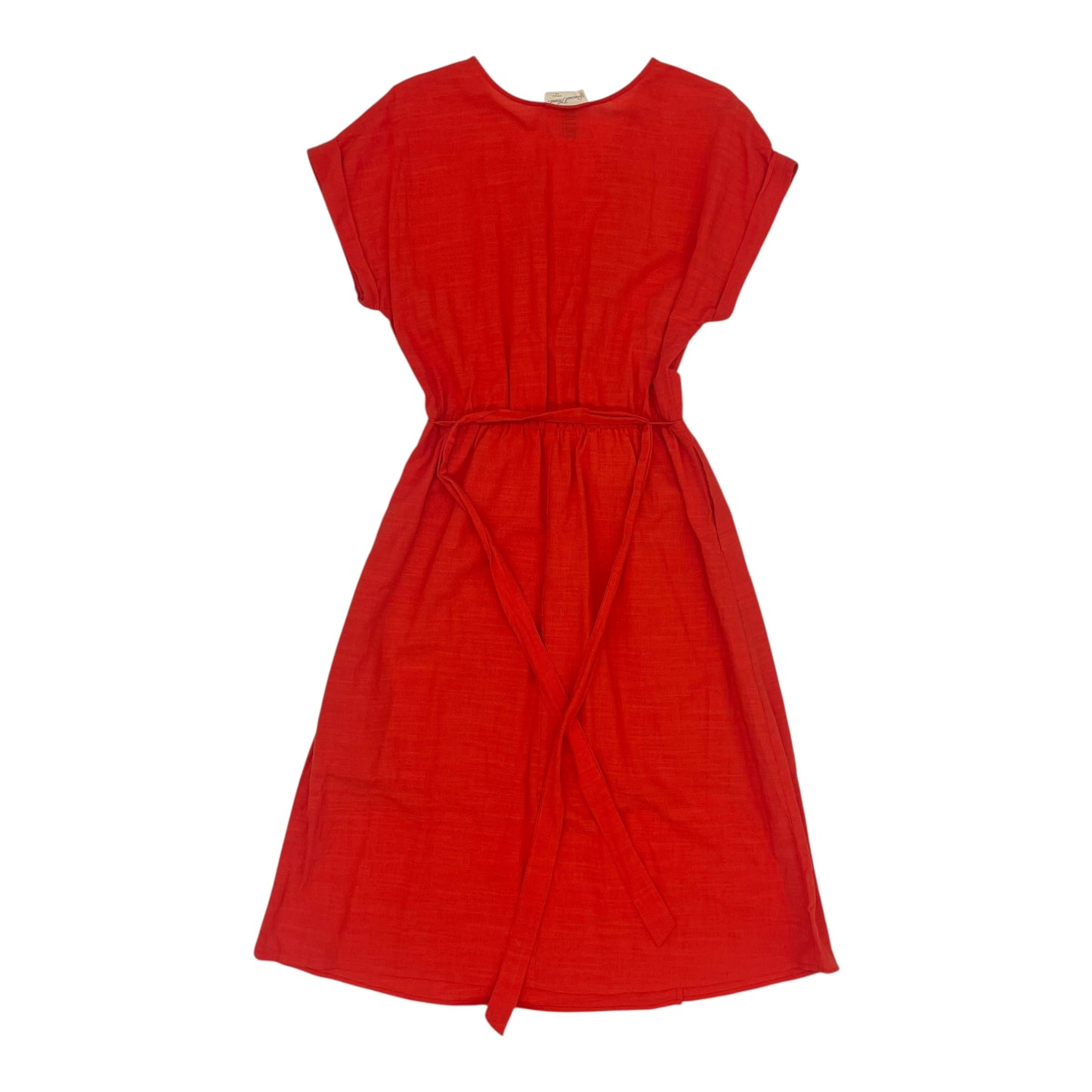 Dress Casual Midi By Universal Thread In Red, Size:S