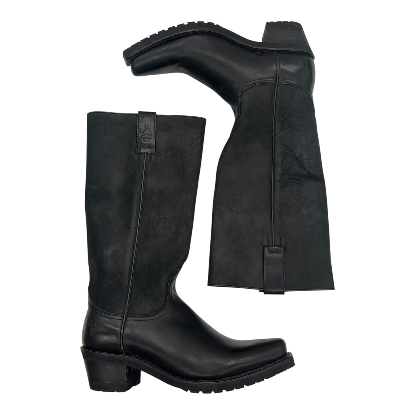 Boots Designer By Frye In Black, Size:9