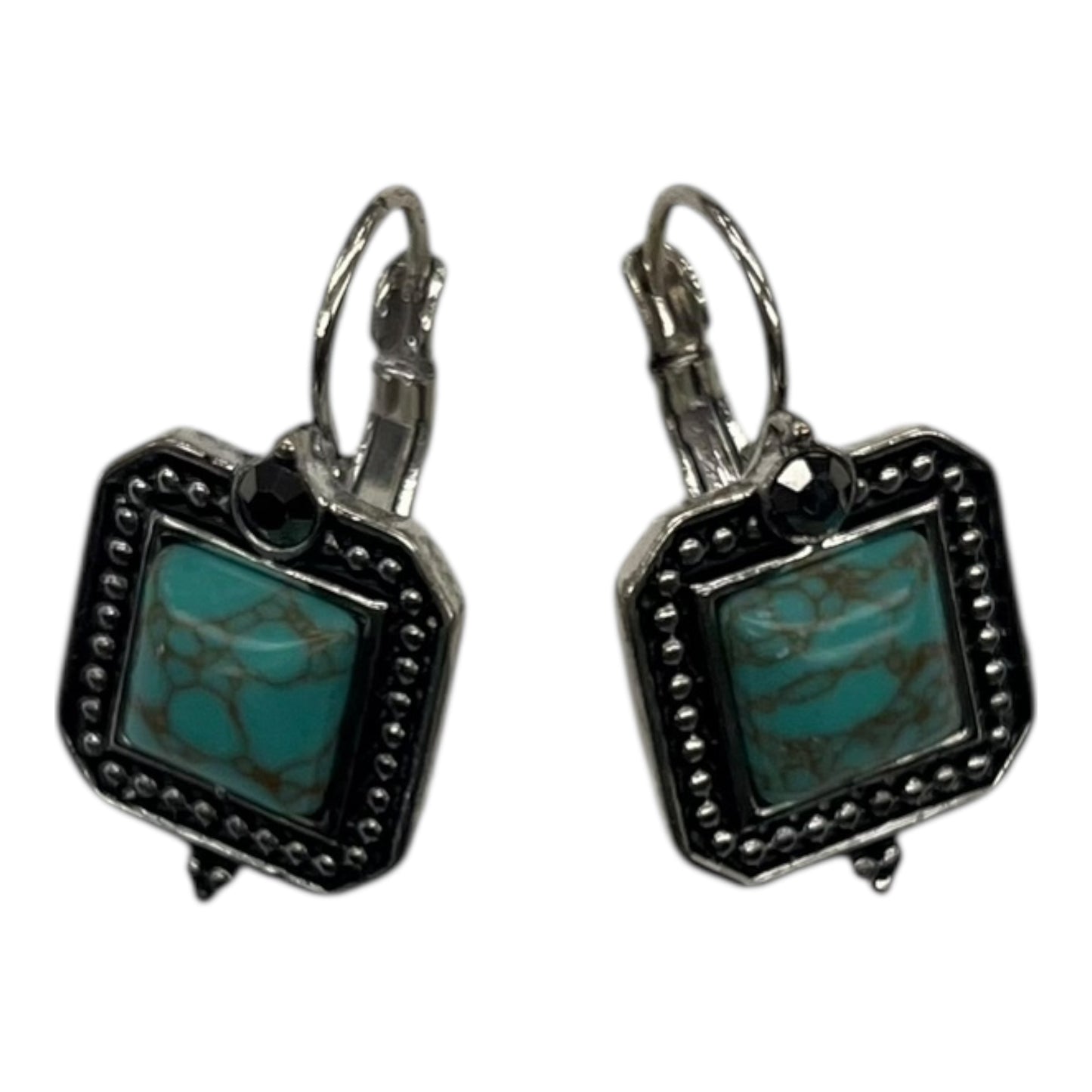 EARRINGS DANGLE/DROP by CLOTHES MENTOR In TEAL