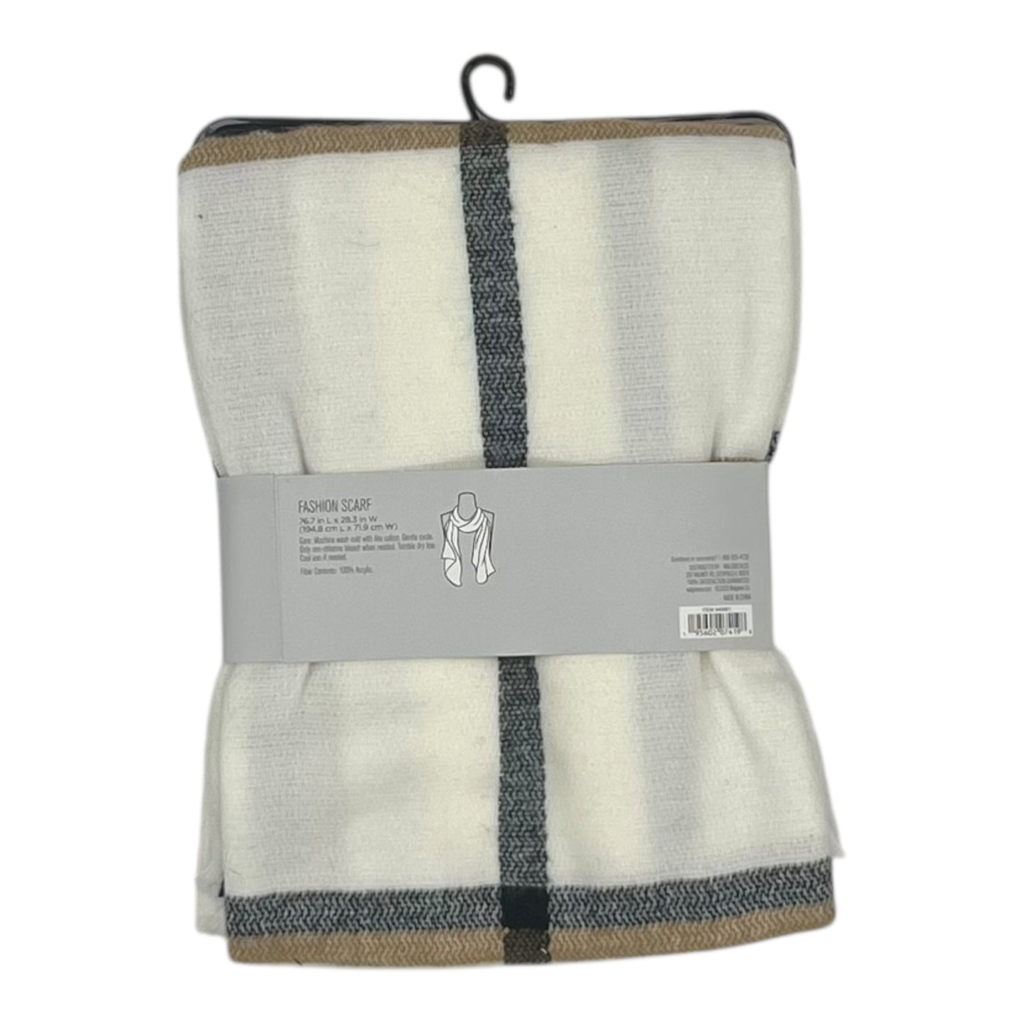 Scarf Winter By West Loop In Plaid Pattern