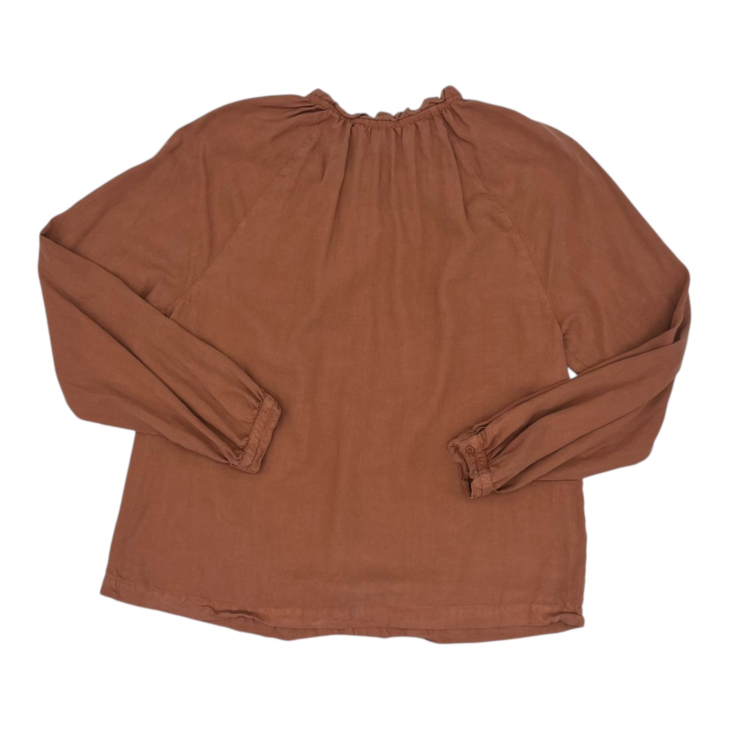 Top Ls By Cloth & Stone In Brown, Size:L