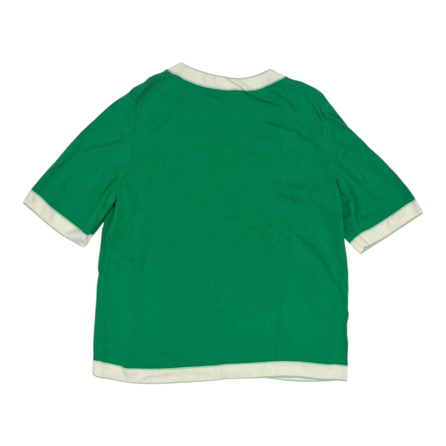 Sweater Ss By Talbots In Green, Size:Xl