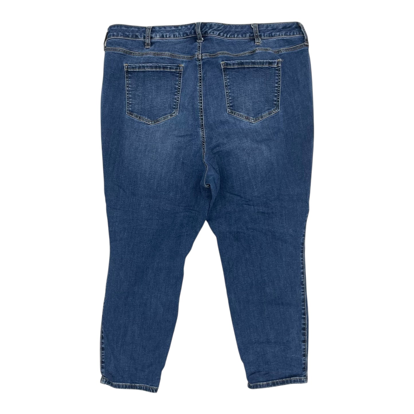 Jeans Skinny By Torrid In Blue Denim, Size:22