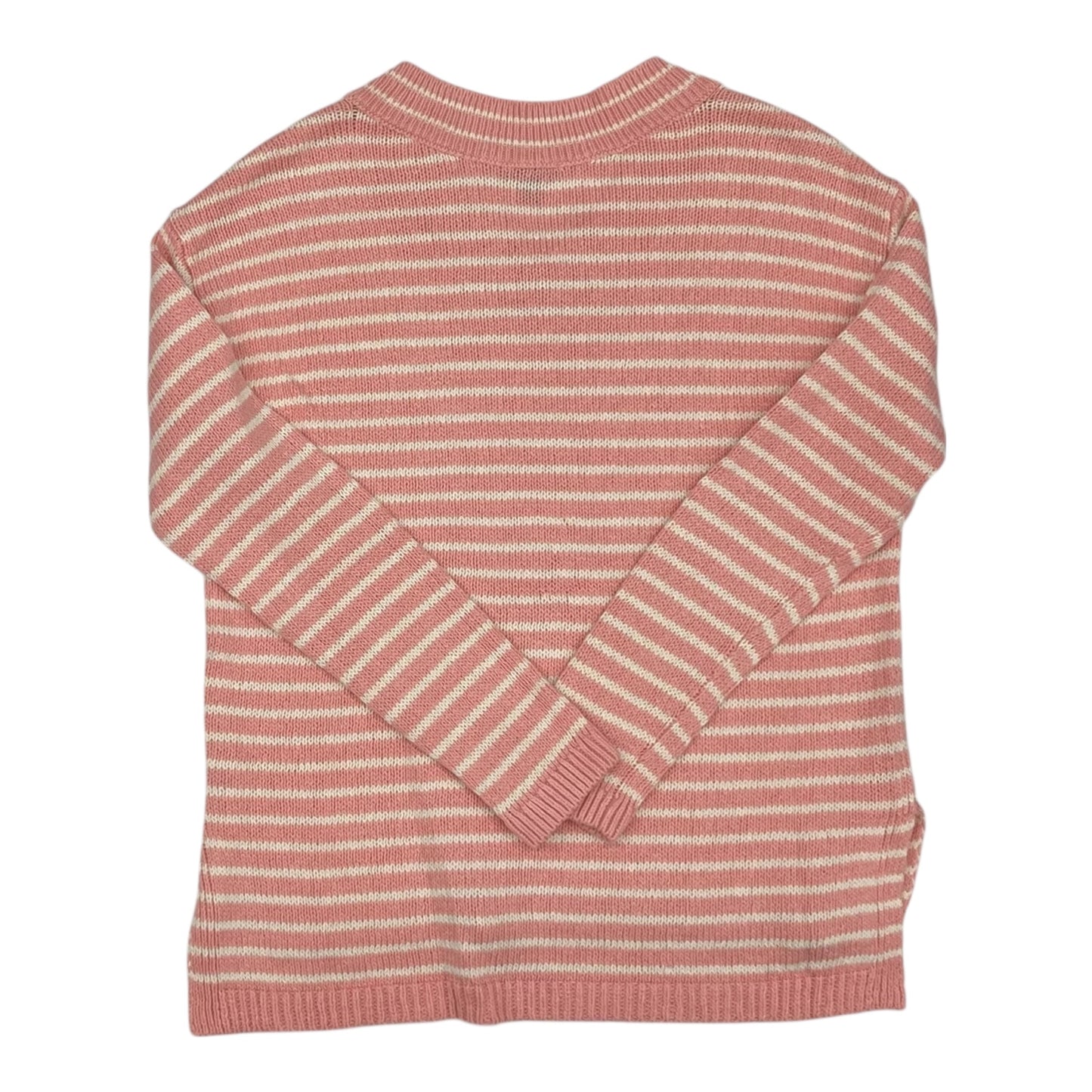 Sweater By Talbots In Cream & Pink, Size:Sp