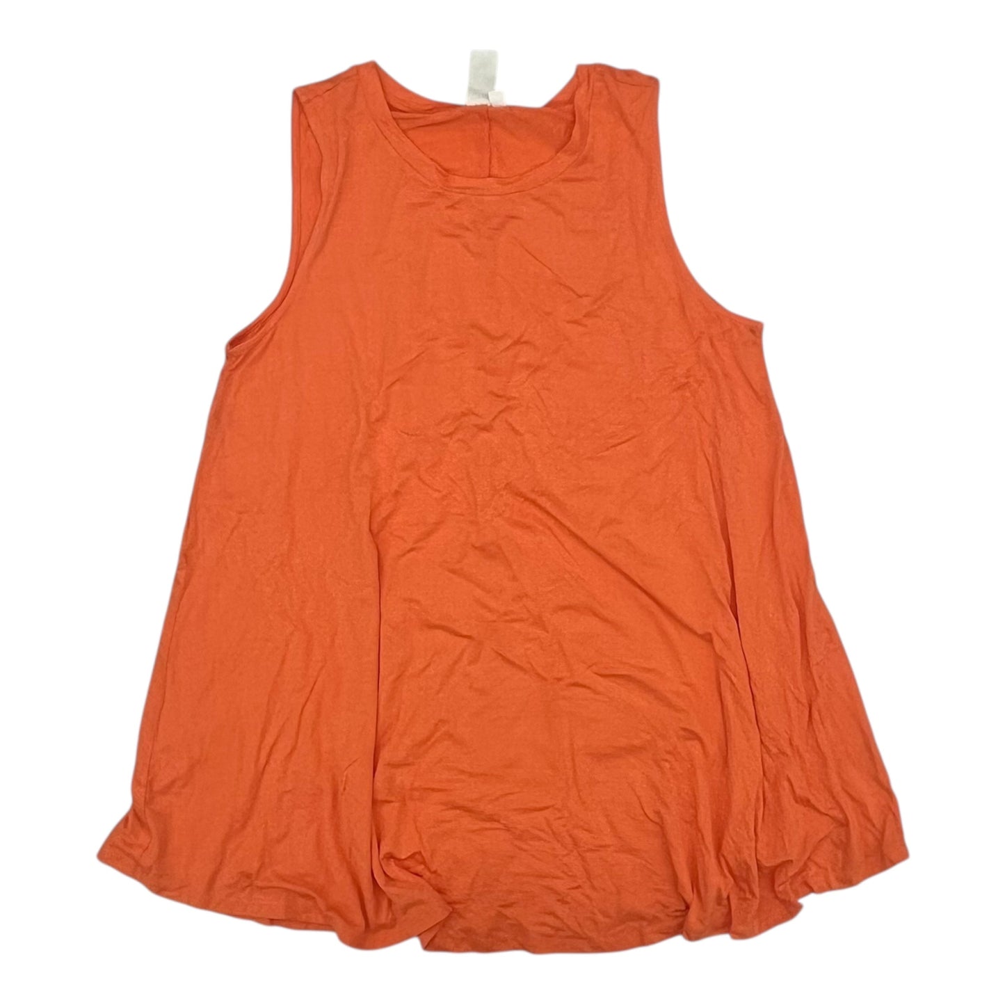 TOP 3/4 SLEEVE by CLOTHES MENTOR In ORANGE, Size: 1X