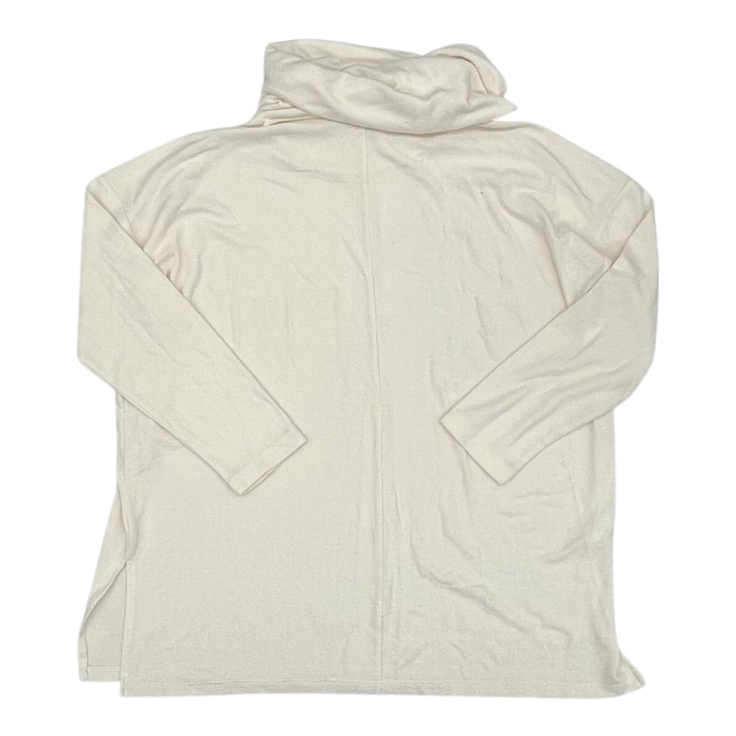 Top Ls By Loft In Cream, Size:Xxl