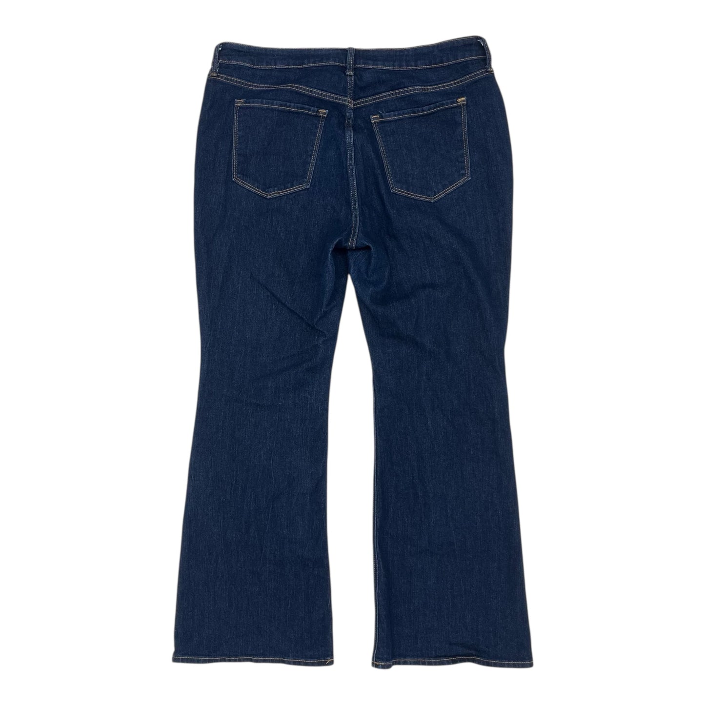 Jeans Boot Cut By Old Navy In Blue Denim, Size:16