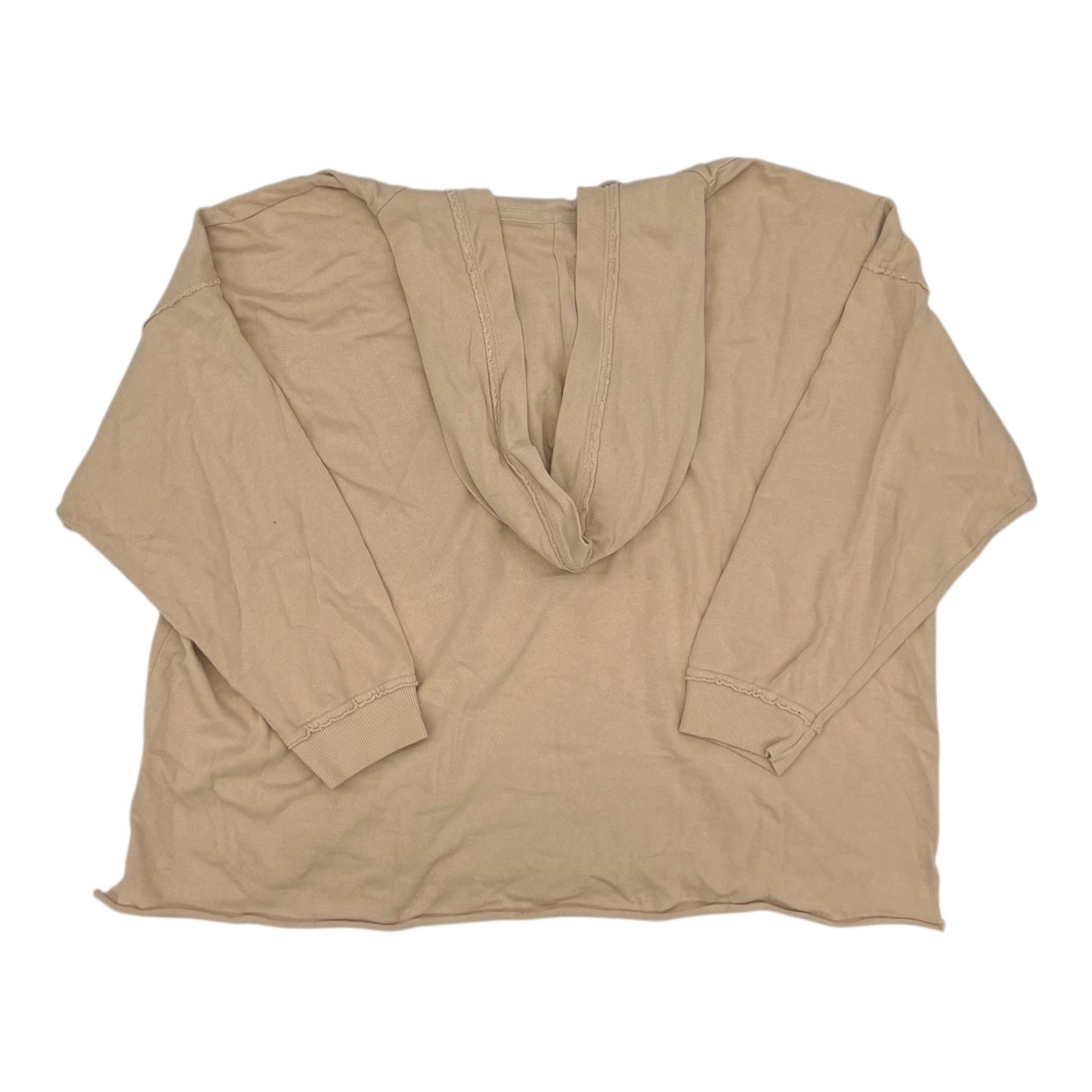 Sweatshirt Hoodie By Aerie In Tan, Size:L