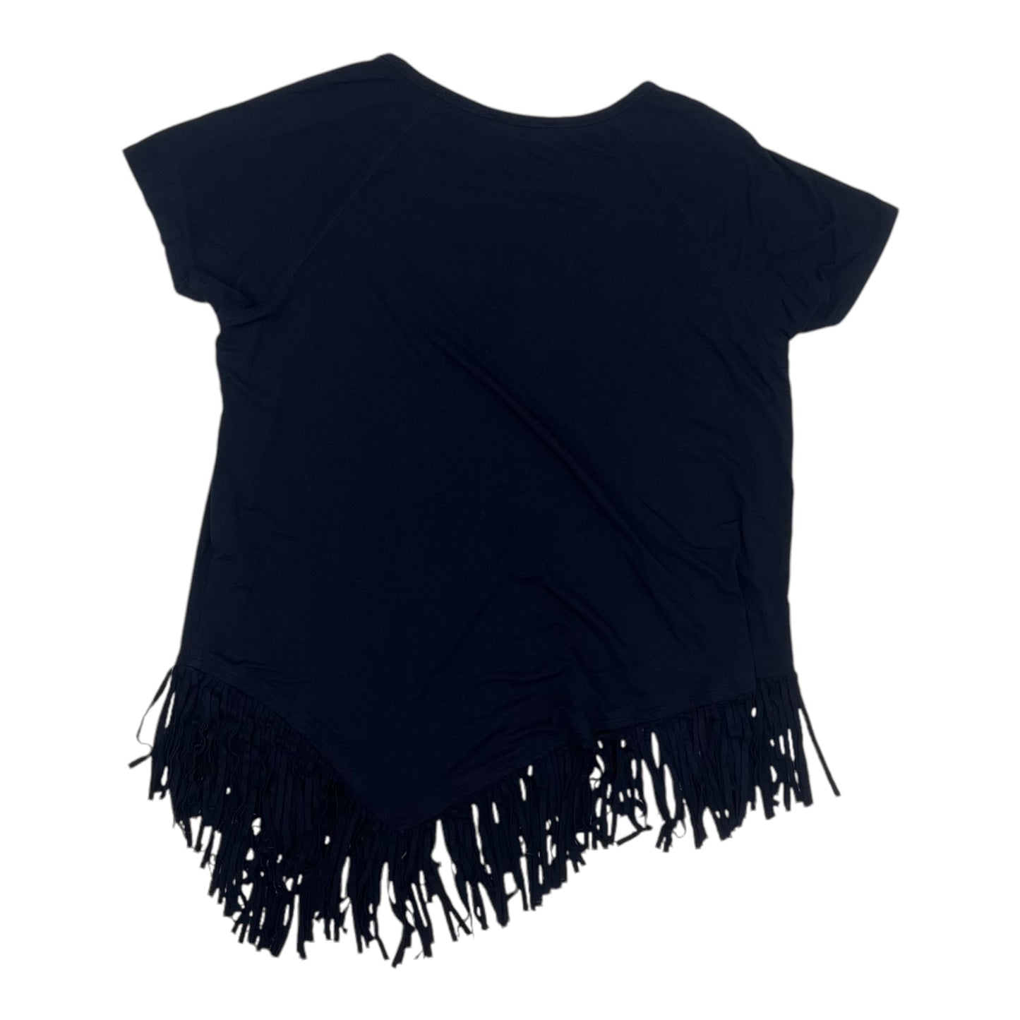 Top Ss By Karen Kane In Navy, Size:Xl