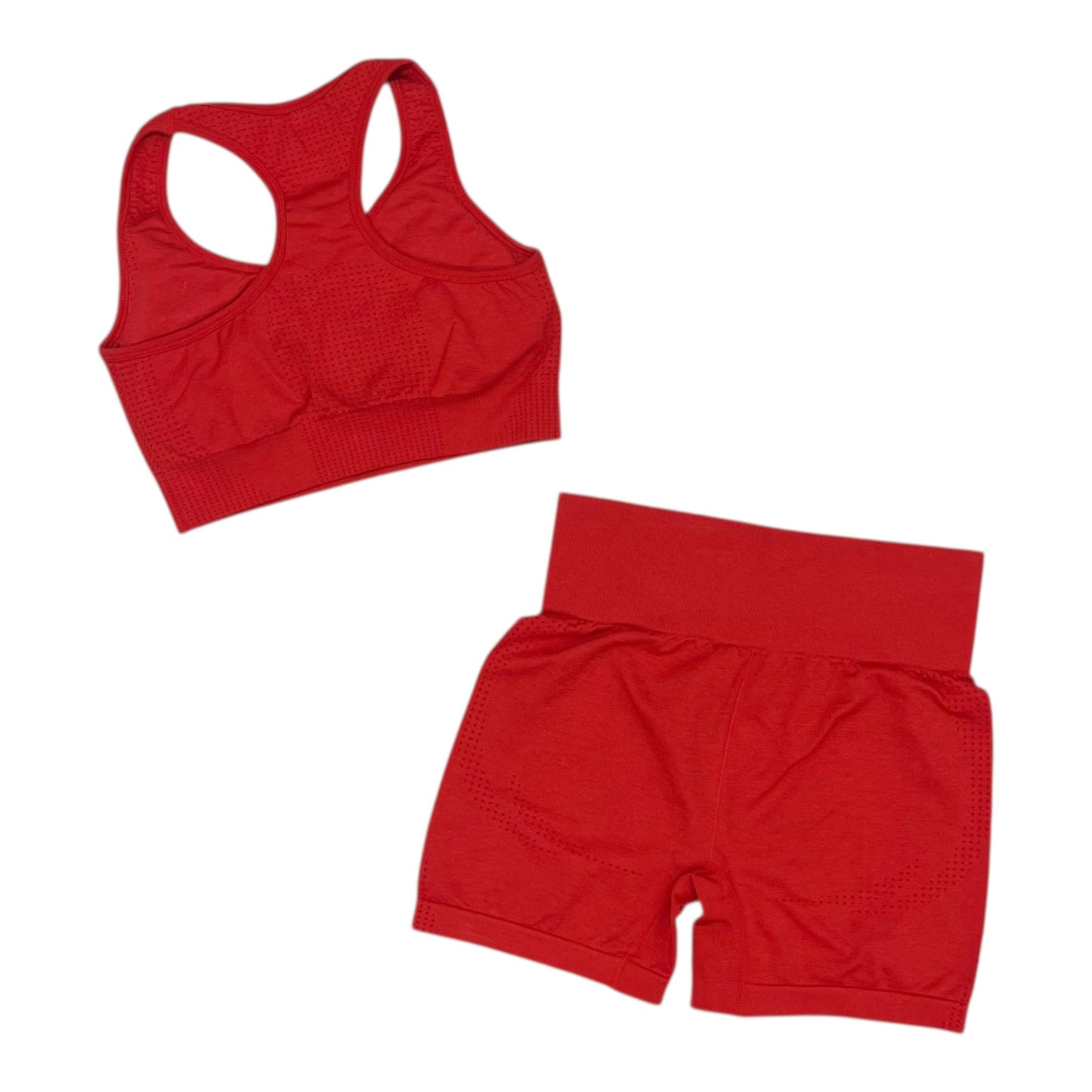 Athletic Shorts 2Pc By Clothes Mentor In Red, Size:M