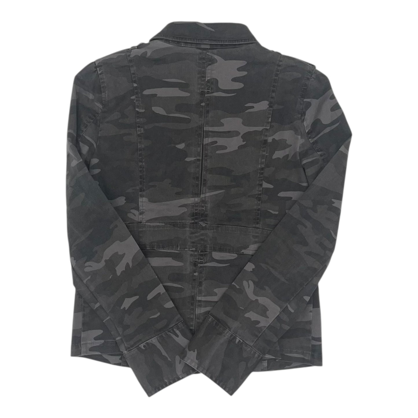 Jacket Denim By Loft In Camouflage Print, Size:Xs