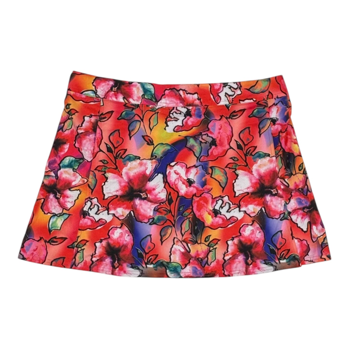 Athletic Skirt By Reel Legends In Red, Size:Xl