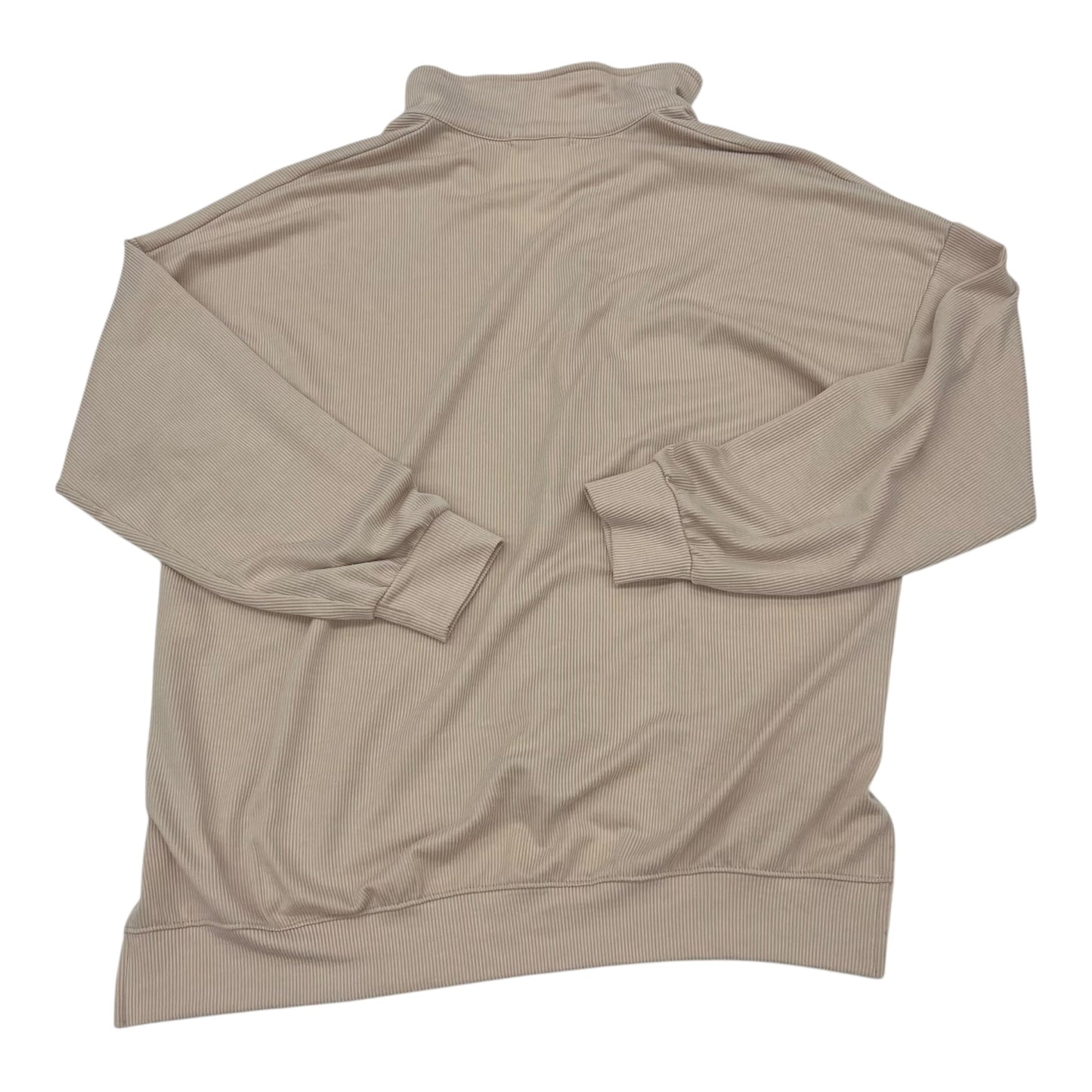 Top Ls Basic By Clothes Mentor In Tan, Size:S