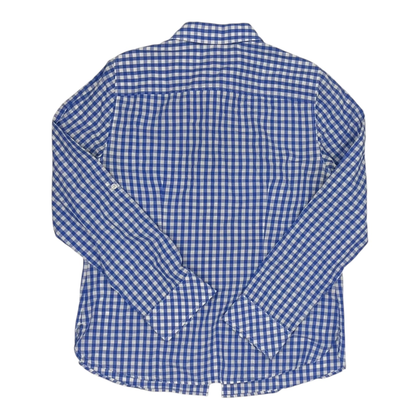 Top Ls By Talbots In Blue & Cream, Size:S