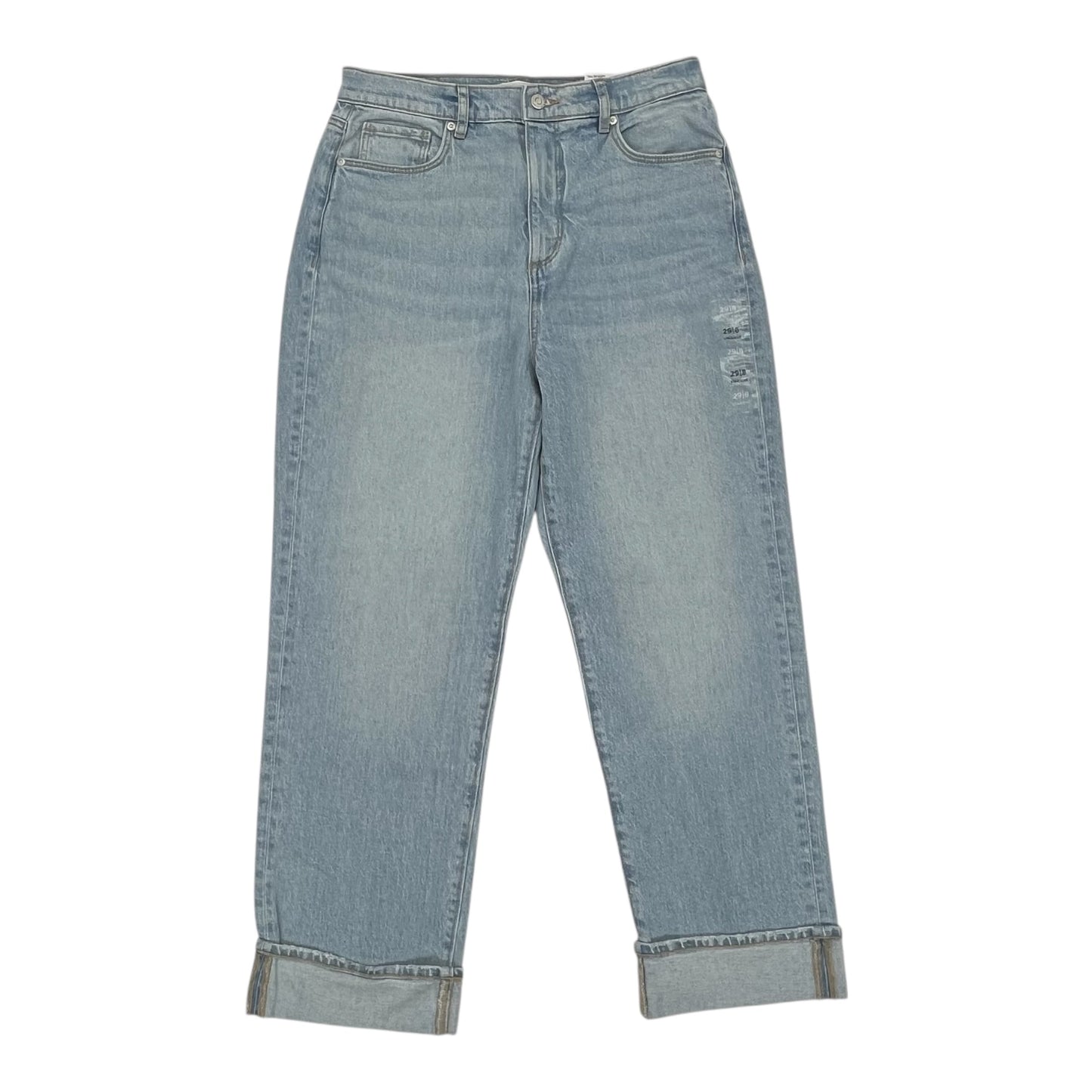 Jeans Straight By Loft In Blue Denim, Size:8