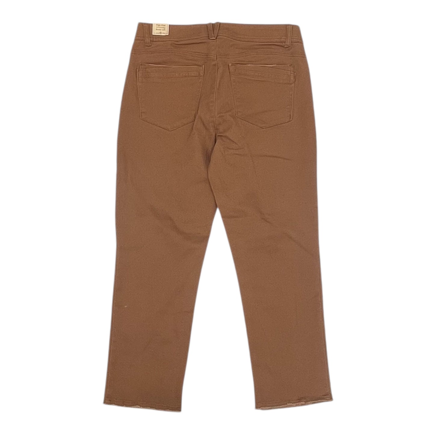 Jeans Boot Cut By Democracy In Brown, Size:12