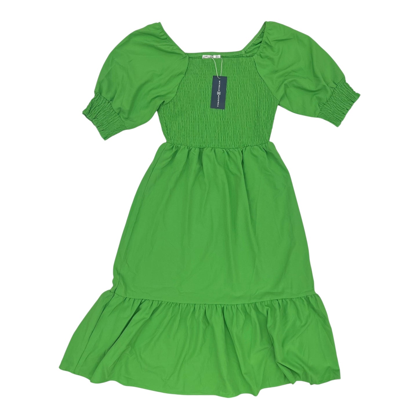 Dress Casual Midi By Clothes Mentor In Green, Size:S