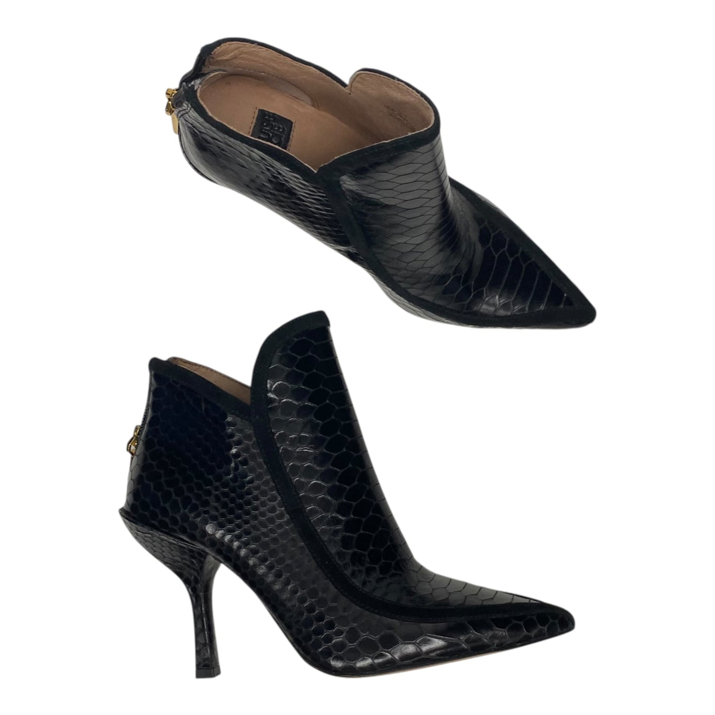 Boots Ankle Heels By Louise Et Cie In Black, Size:6