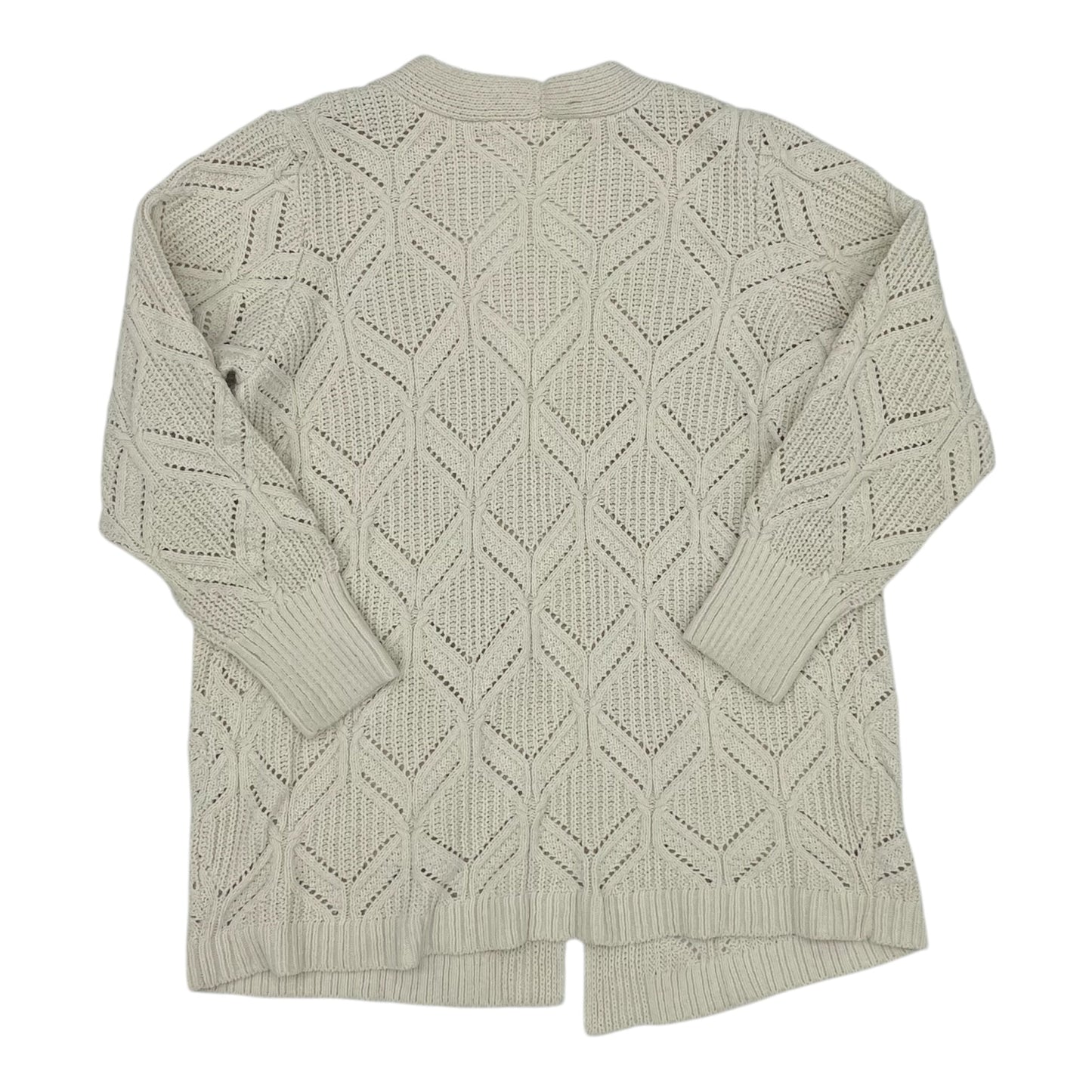 Sweater Cardigan By Maurices In Tan, Size:L