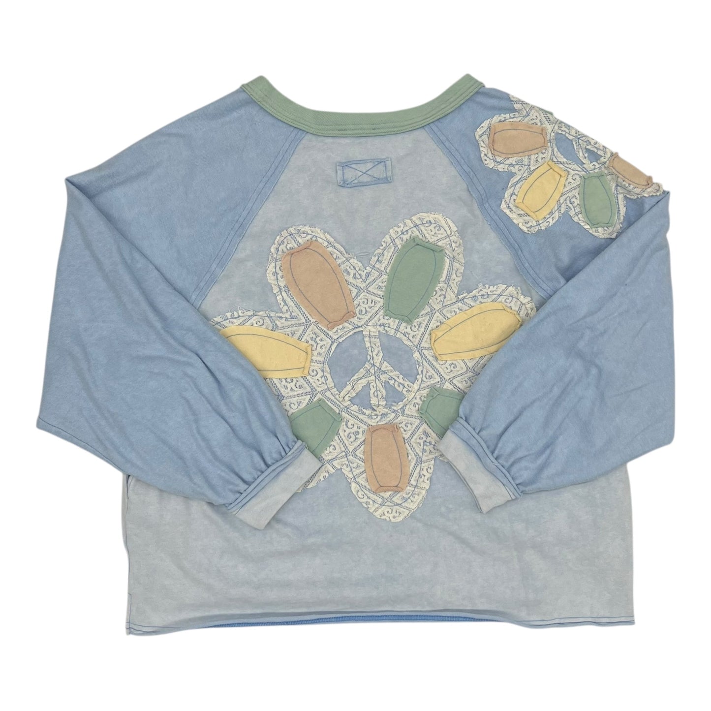 Top Ls By Clothes Mentor In Blue, Size:Xl