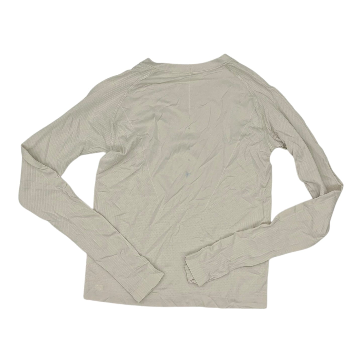 Athletic Top Ls Crewneck By Old Navy In Cream, Size:M