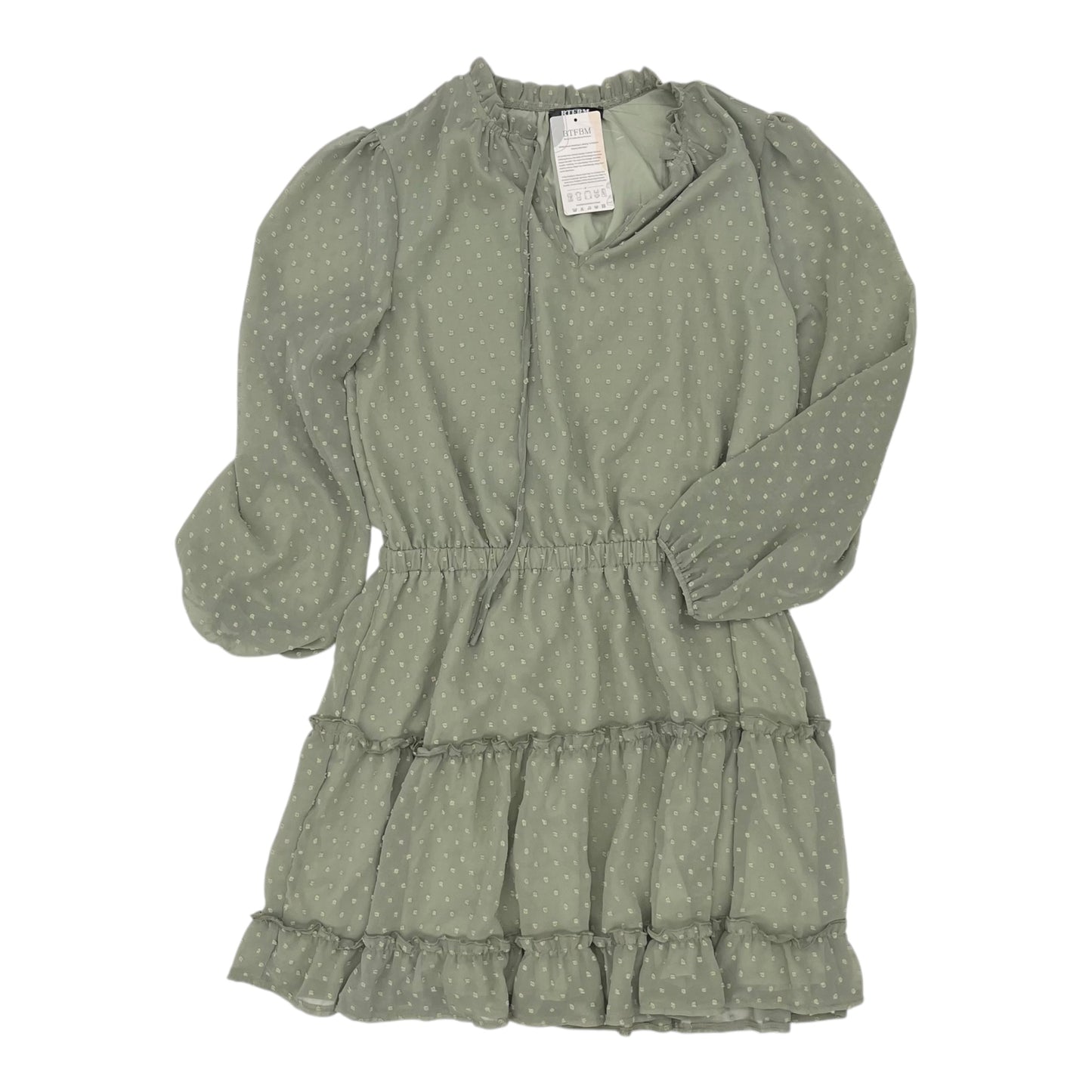 Dress Casual Short By Clothes Mentor In Green, Size:L