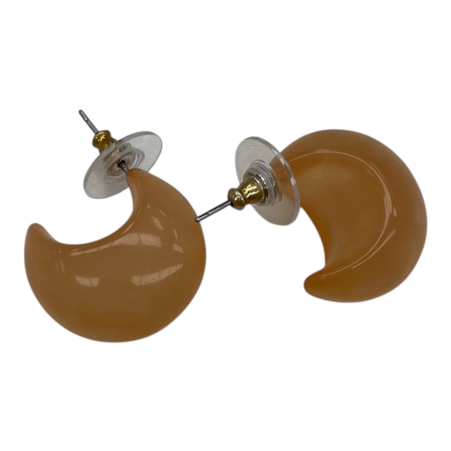 Earrings Hoop By Clothes Mentor In Orange