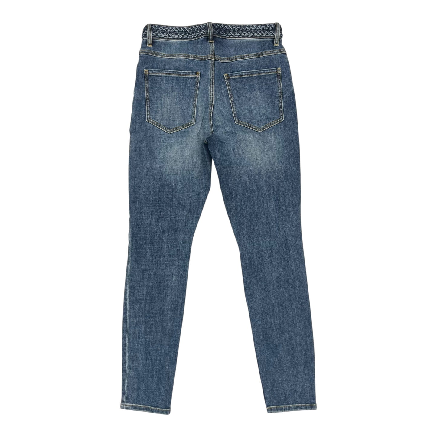 Jeans Skinny By Cabi In Blue Denim, Size:6