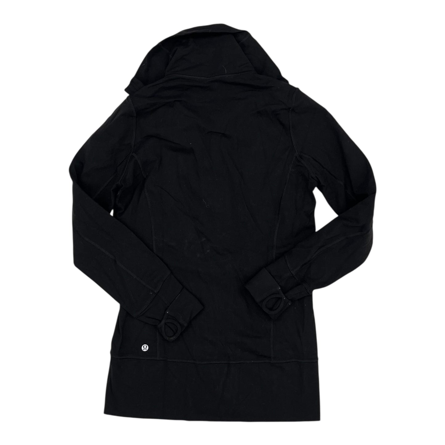 Athletic Jacket By Lululemon In Black, Size:S
