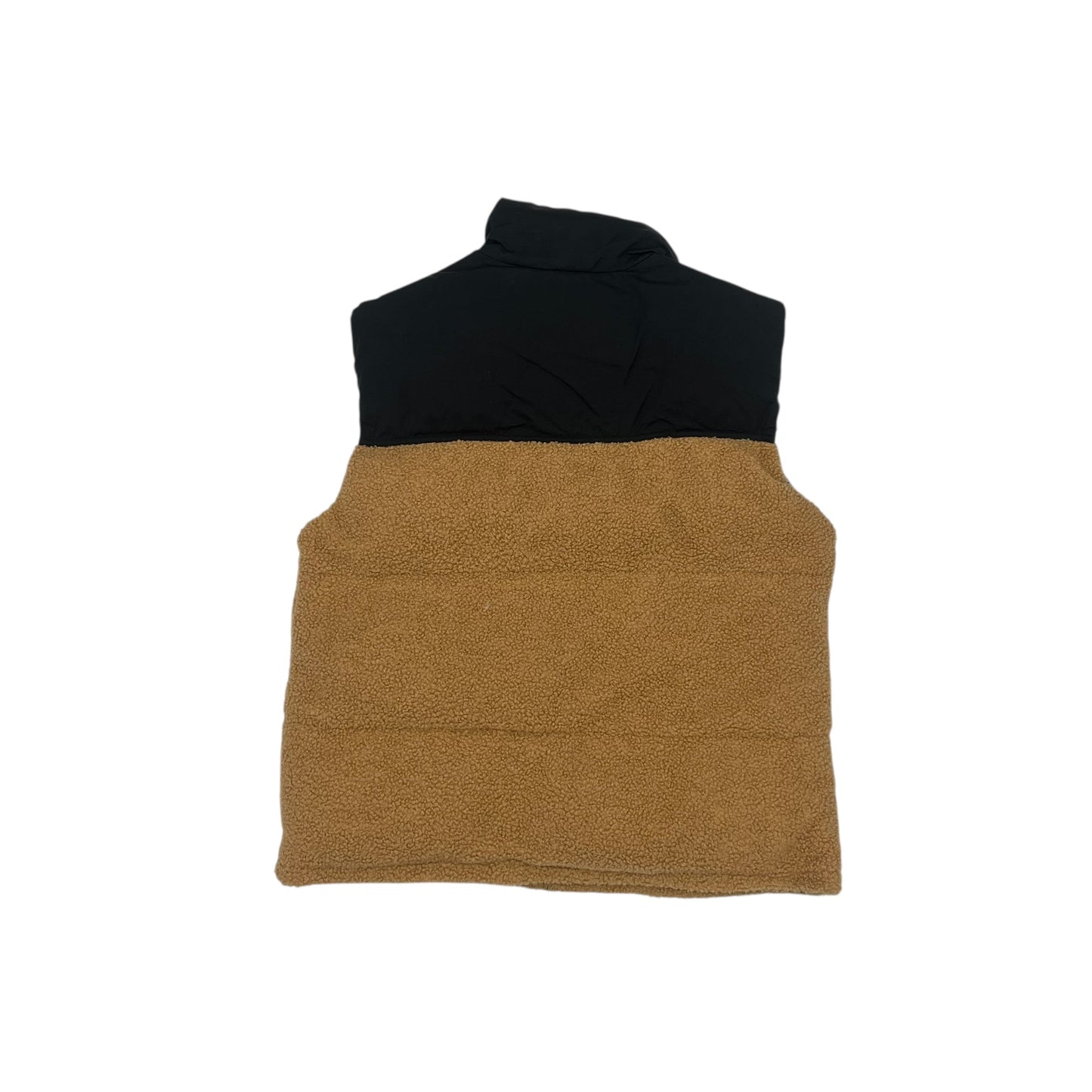 Vest Puffer & Quilted By Wild Fable In Black & Brown, Size:M