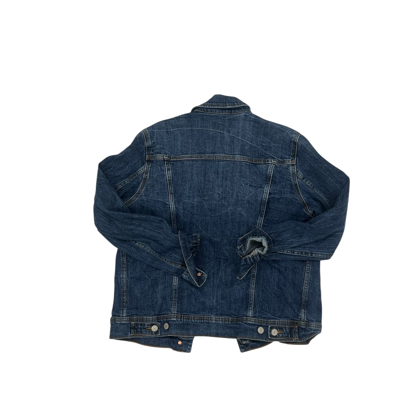 Jacket Denim By Old Navy In Blue Denim, Size:L