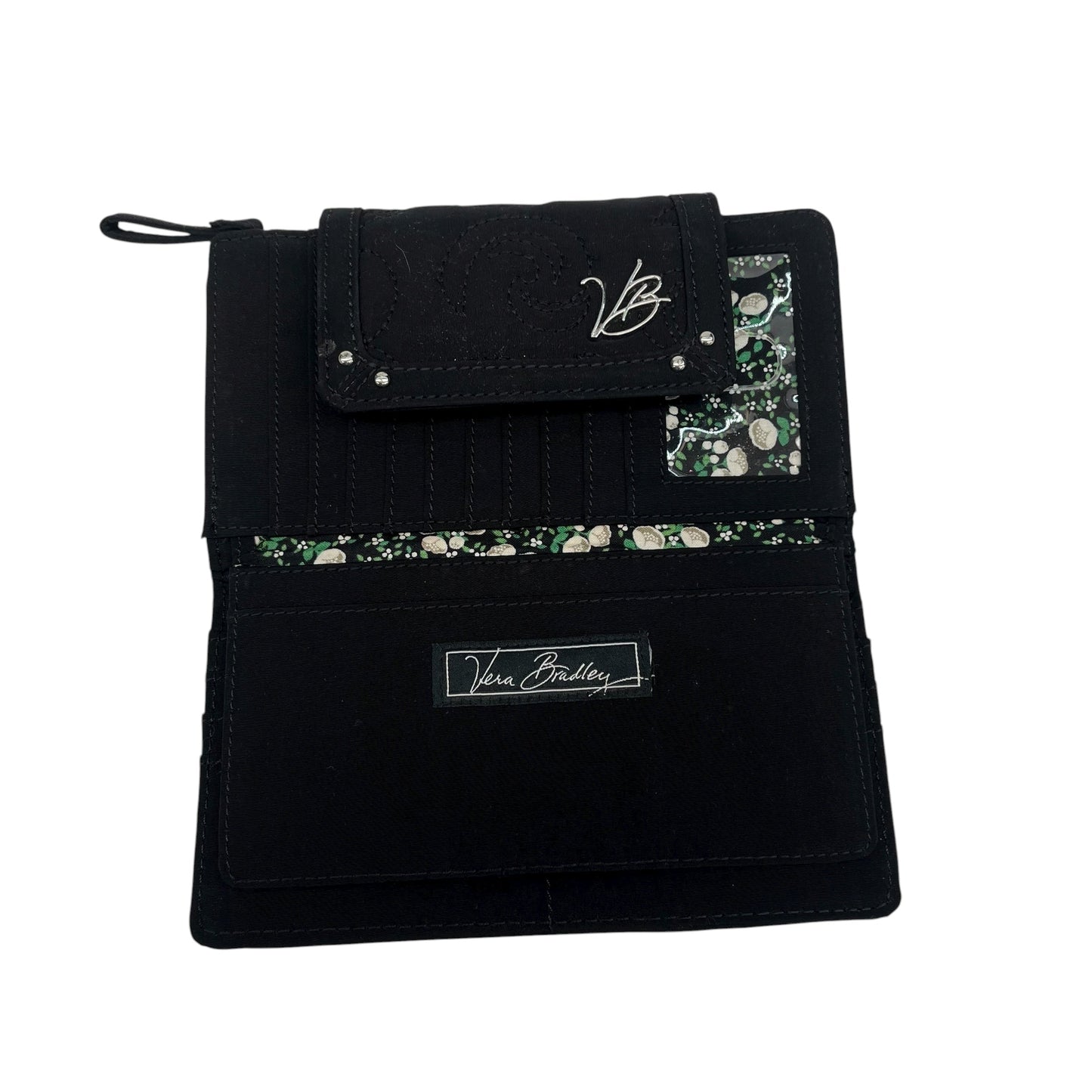 Wallet By Vera Bradley In Black, Size:Large