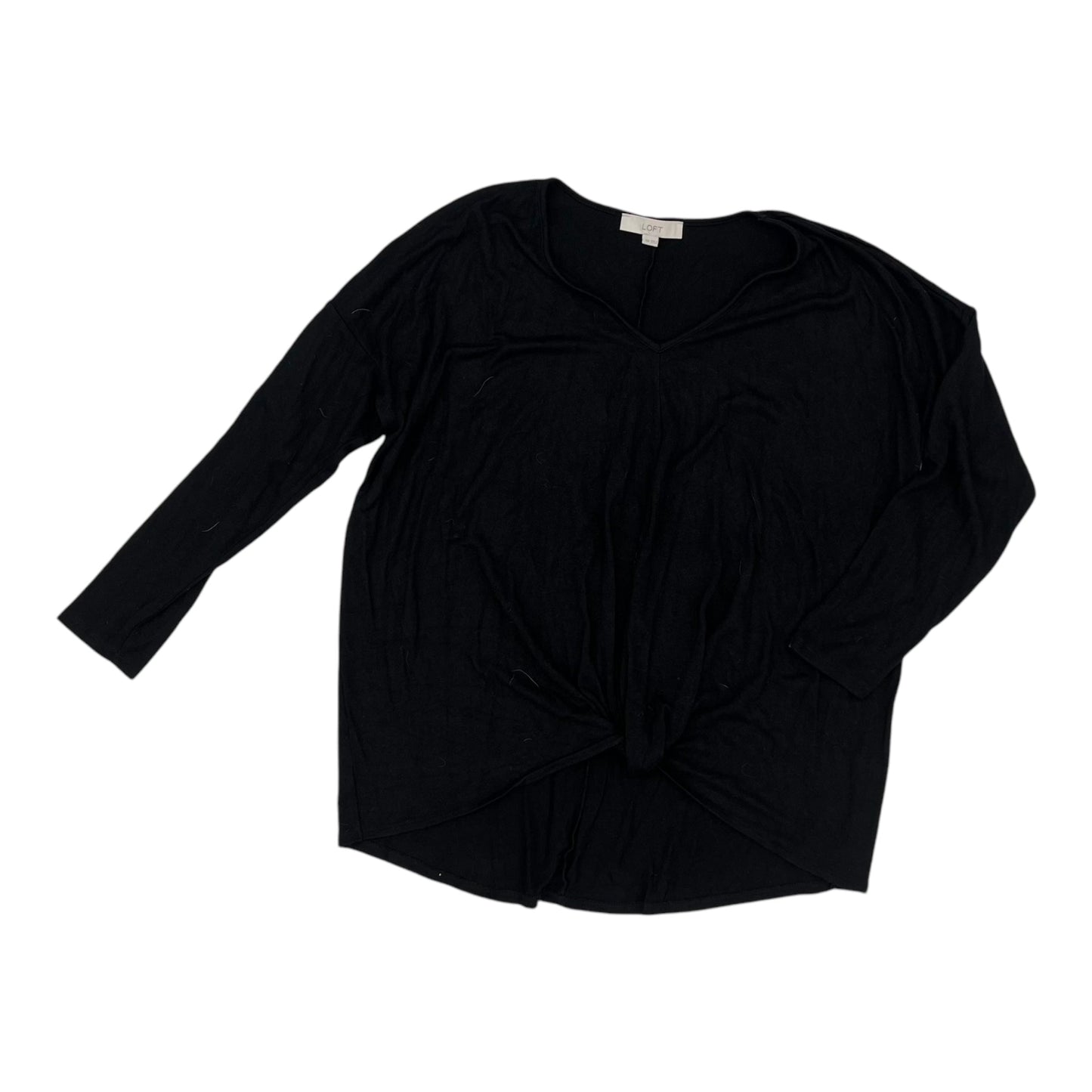 Mat Top Ls By Loft In Black, Size:M