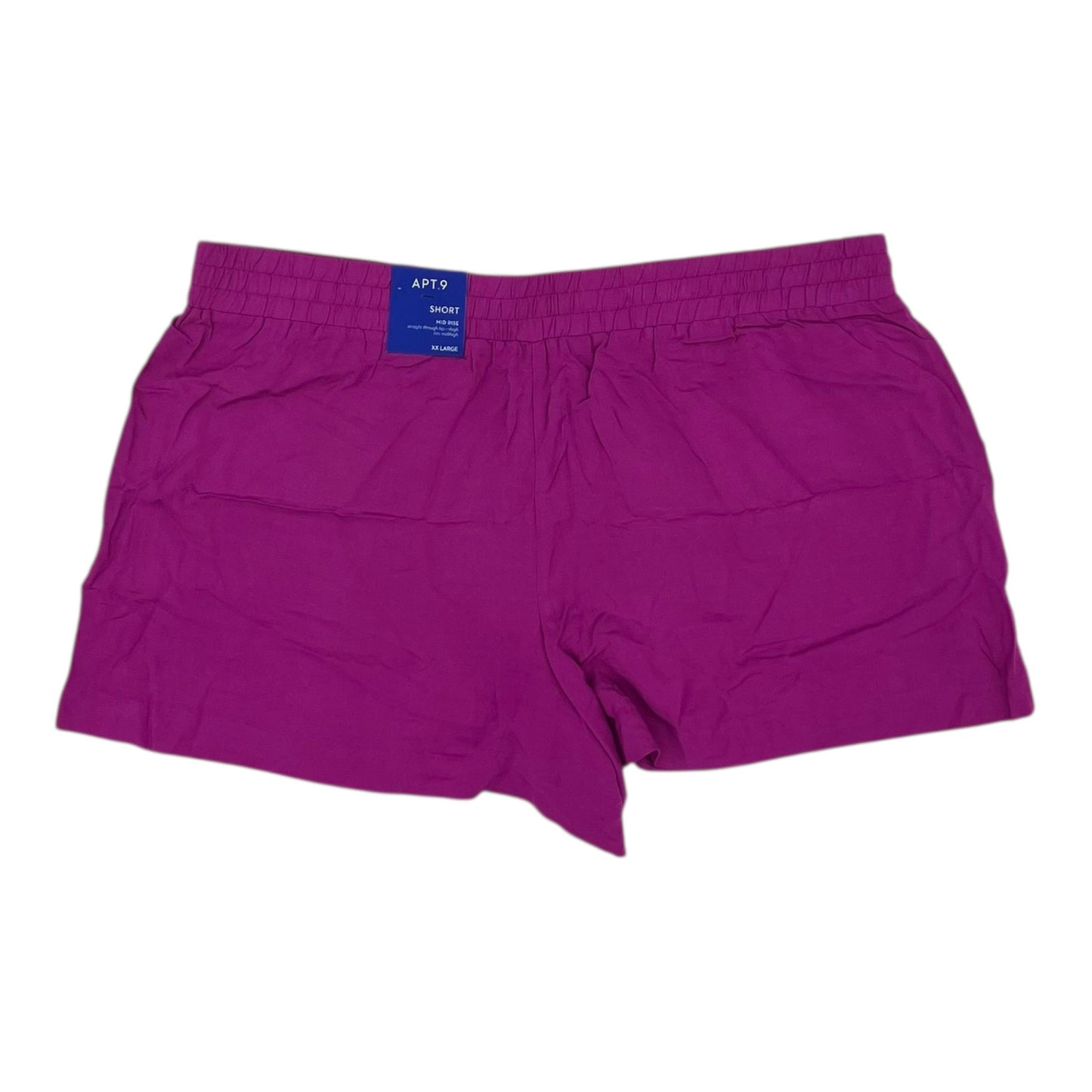 Shorts By Apt 9 In Purple, Size:Xxxl
