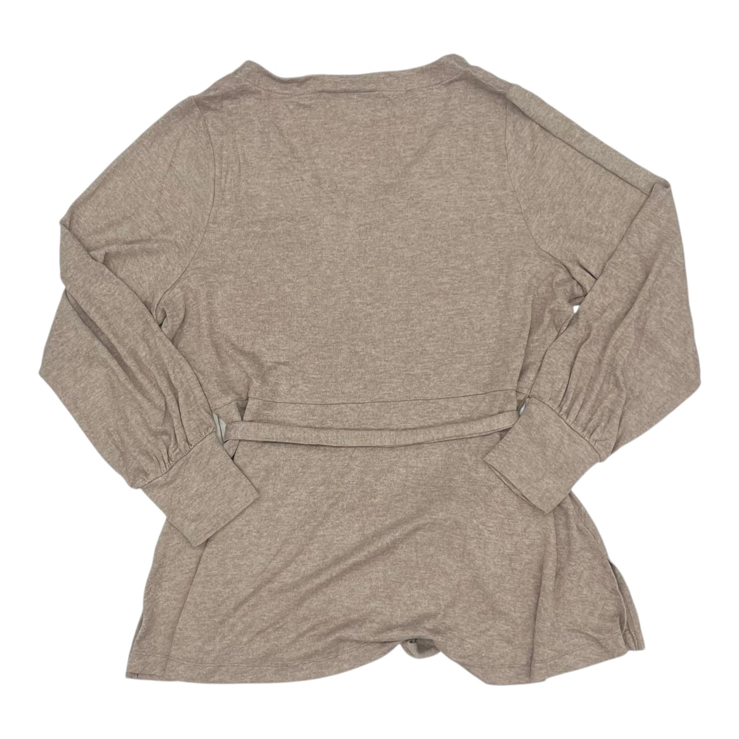 Tunic Ls By Lane Bryant In Tan, Size:2X