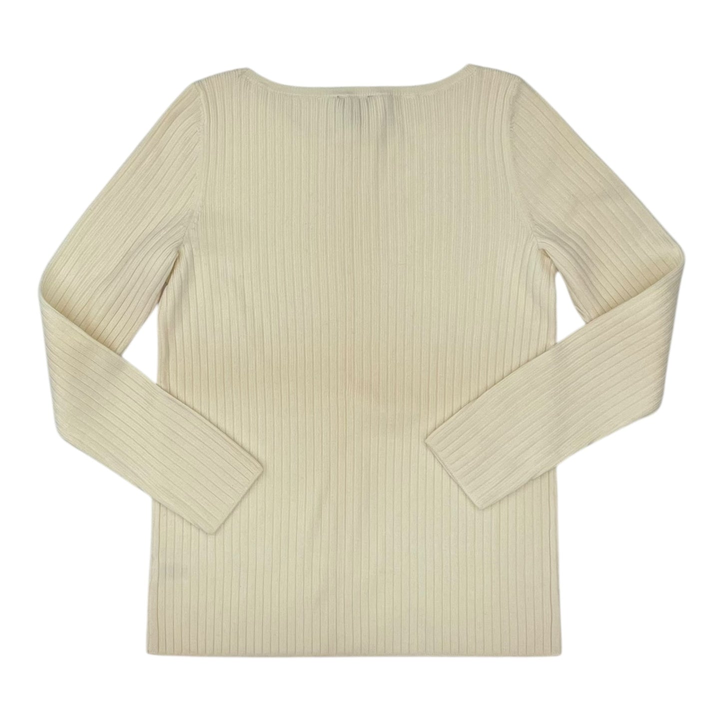 Sweater By Talbots In Cream, Size:S