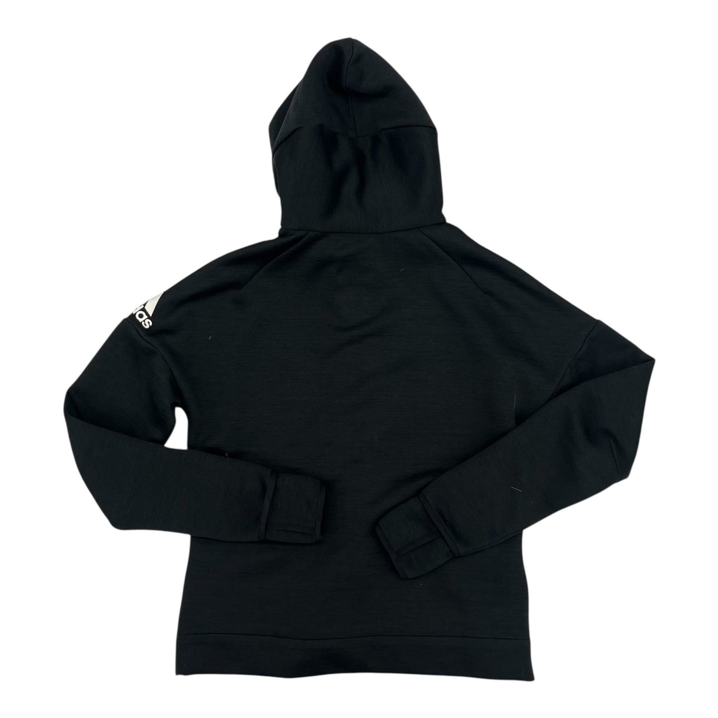 Athletic Jacket By Adidas In Black, Size:M