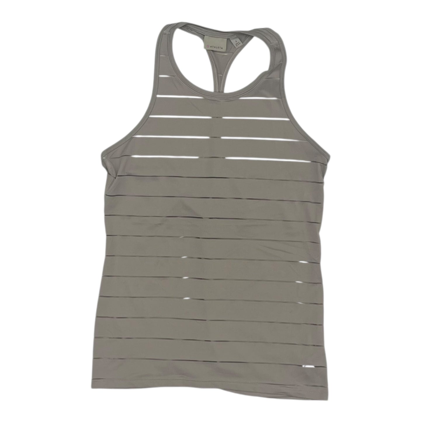 Athletic Tank Top By Athleta In Grey, Size:S