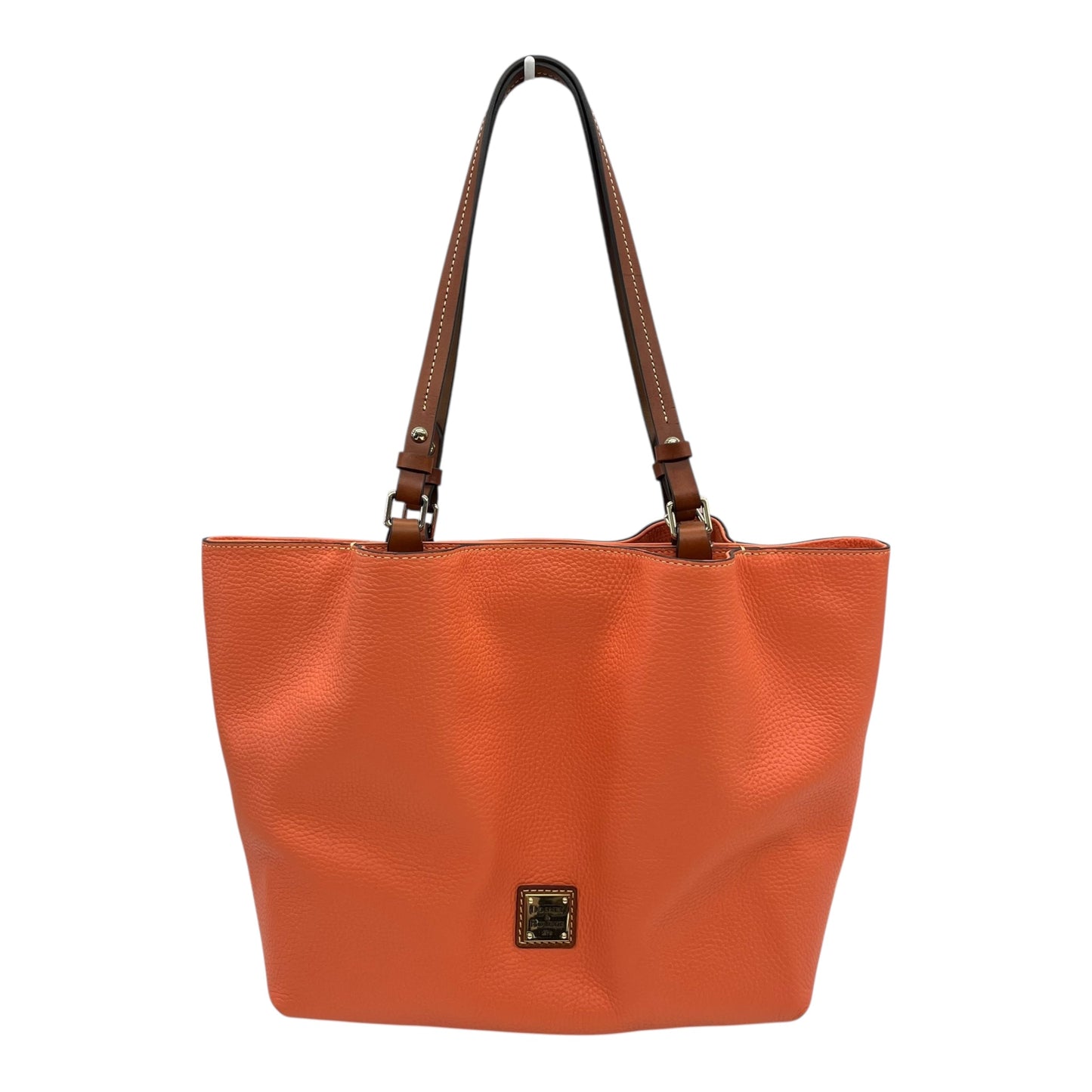 Handbag Designer By Dooney And Bourke In Orange, Size:Medium
